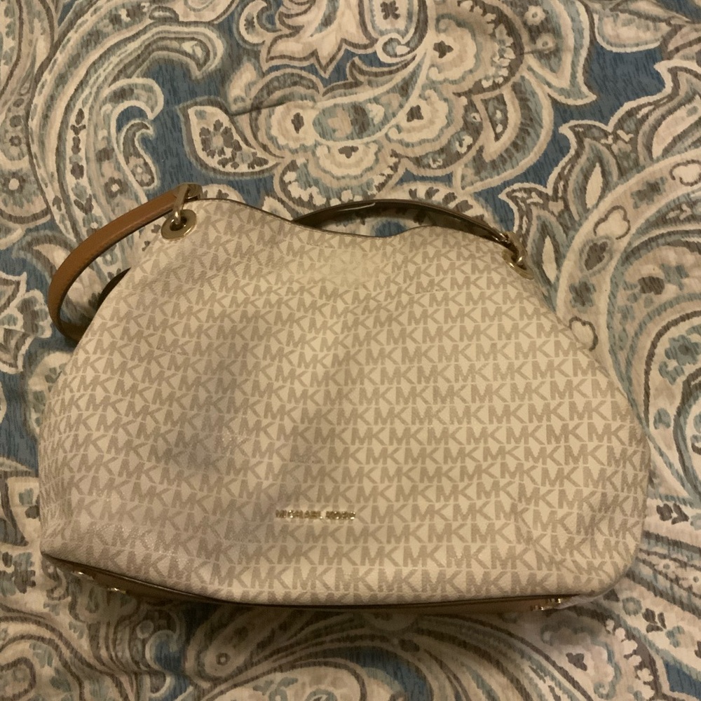 Michael Kors Vanilla Signature Purse